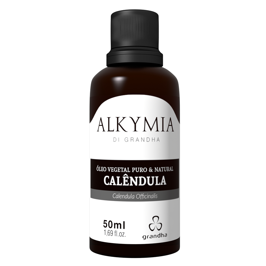 ÓLEO VEGETAL PURO & NATURAL DE CALÊNDULA - 50ml