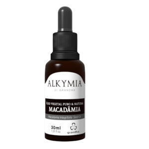 ÓLEO VEGETAL PURO & NATURAL DE MACADÂMIA - 30ml