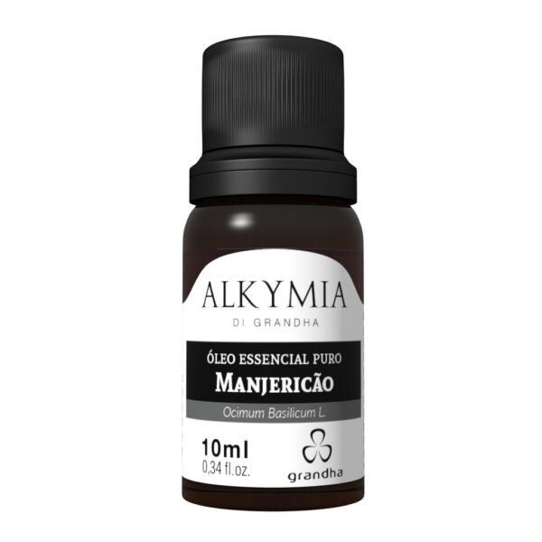 ÓLEO ESSENCIAL PURO MANJERICÃO - 10ml (OCIMUN BASILICUM L.)
