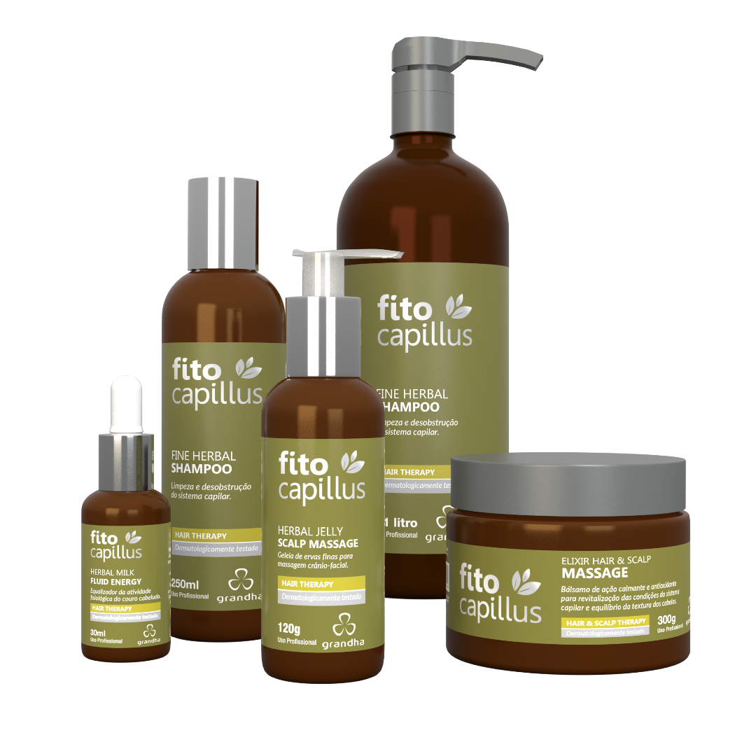 Kit Fito Capillus Herbal